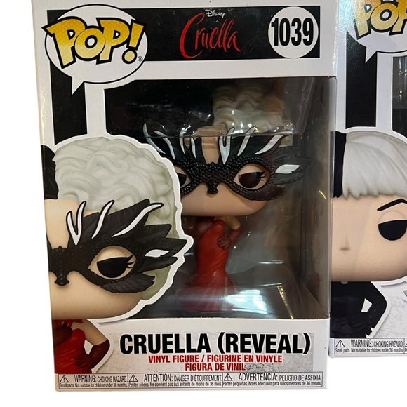 DISNEY FUNKO POP CRUELLA figures Making Art and Reveal new in boxes - Picture 2 of 6
